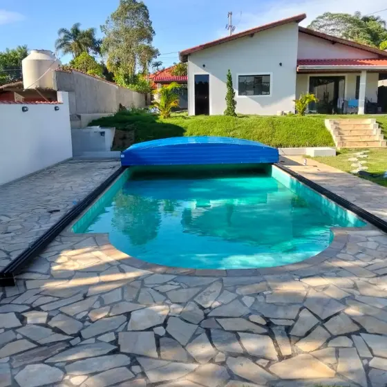 Tampa Removível de Policarbonato para Piscina